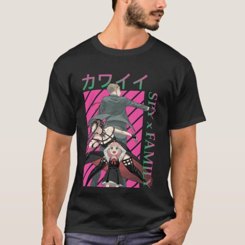  Spy x Family Anime character  T_Shirt