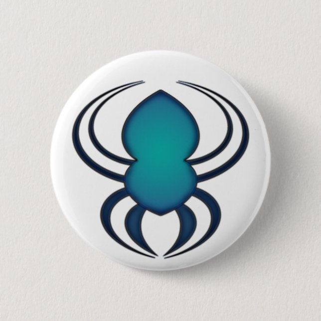 Spyder Bleu Button (Front)