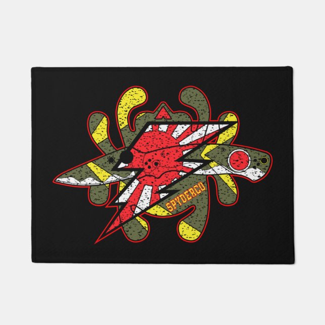 Spyderco Knives Kamikaze Zero  Sleeveless Shirt Doormat (Front)