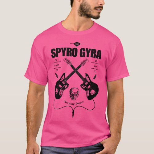 Spyro Gyra Guitar Vintage Logo T_Shirt