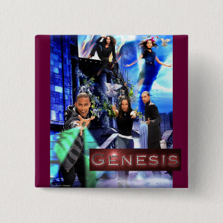 SQ "Genesis" Button - Xander's Logo