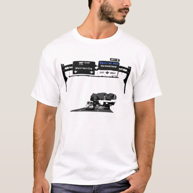 Sq Hill Highway Icon T-Shirt (Front)