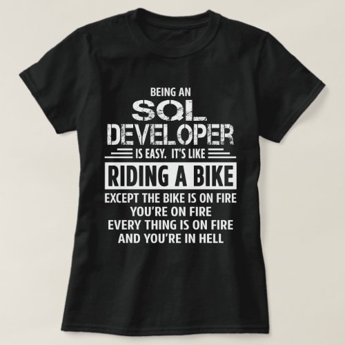 SQL Developer T_Shirt