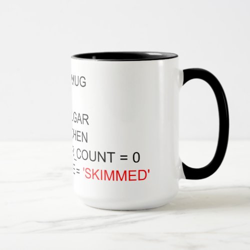 SQL PROGRAMMING TEA MUG