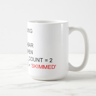 SQL PROGRAMMING TEA MUG