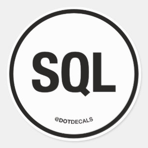 SQL Sticker