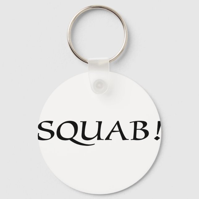 SQUAB! KEYCHAIN (Front)
