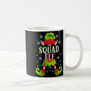 Squad Elf Matching Family Group Christmas Party Coffee Mug