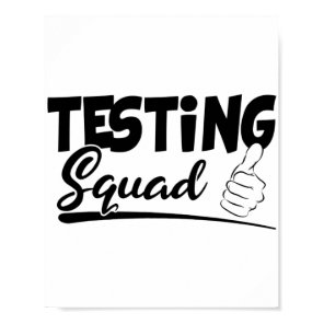 Squad Funny Exam Test Day Gifts For Students  Poster