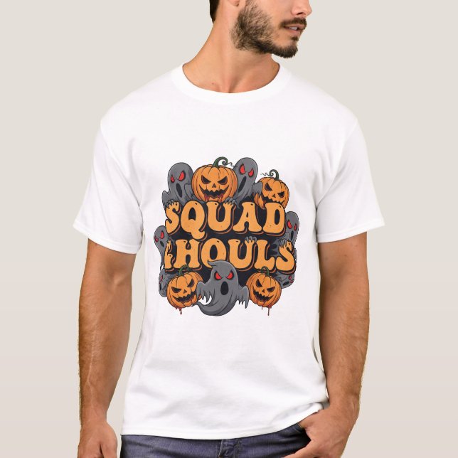 Squad Ghouls - Haunted Halloween Gathering 6 T-Shirt (Front)
