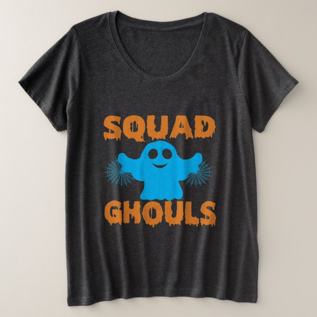 Squad Ghouls Plus Size T-Shirt  (Design Front)