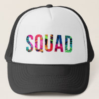 SQUAD Hawaiian Trucker Hat