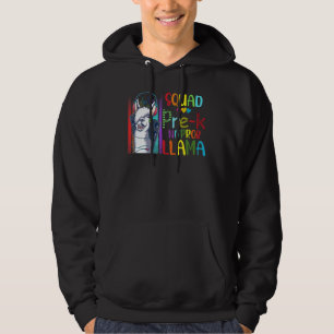 Squad Pre K Teacher Back To School No Prob Llama G Hoodie