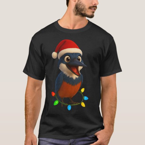 Squad Santa Salmon Bass Grouper Fishes Collection T-Shirt