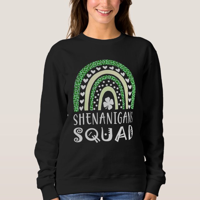 Squad  St Patrick's Day Men Women Kids Sweatshirt (Front)