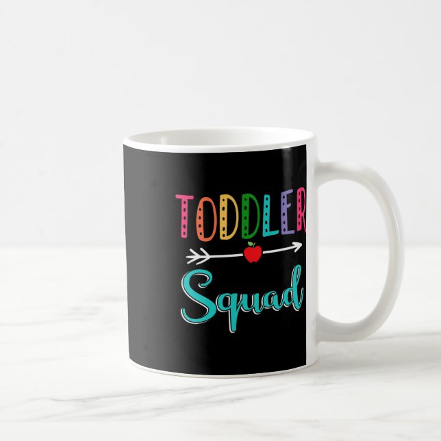 Squad Teacher Back To School  Coffee Mug (Right)