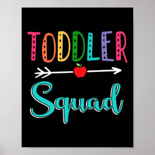 Squad Teacher Back To School Poster