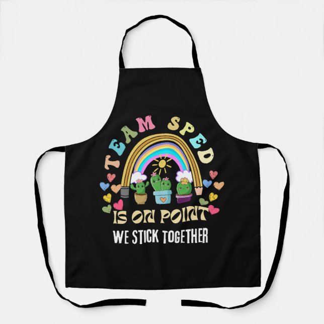 Squad we Forever Sticky for teacher Apron (Front)