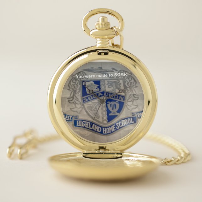 SQUADRON CREW Pocket Watch (Inside)