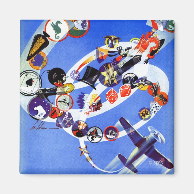 Squadron Insignia Magnet (Front)