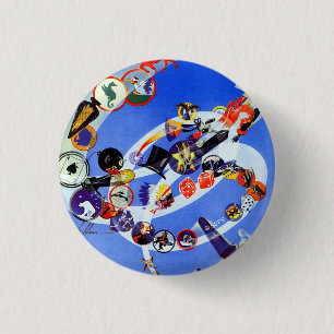 Squadron Insignia Pinback Button