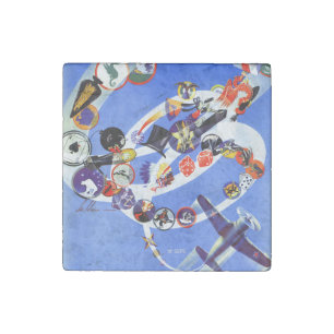 Squadron Insignia Stone Magnet