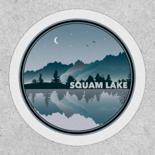 Squam Lake New Hampshire Reflection Patch