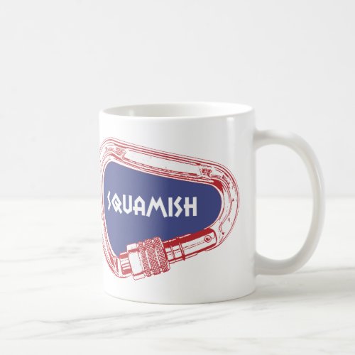 Squamish Climbing Carabiner Coffee Mug