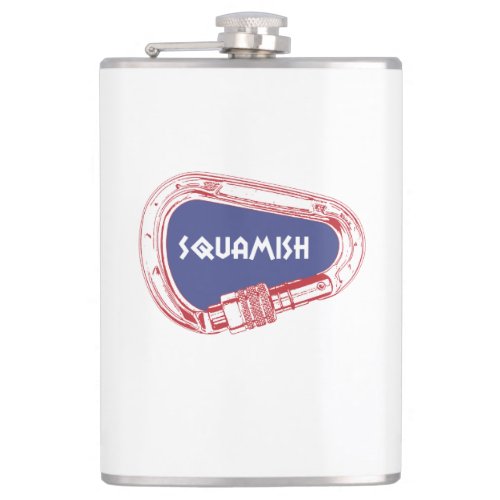 Squamish Climbing Carabiner Flask