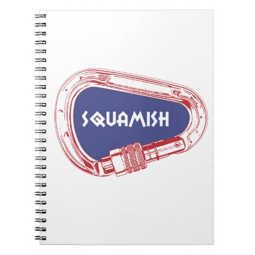 Squamish Climbing Carabiner Notebook