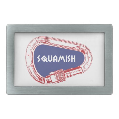 Squamish Climbing Carabiner Rectangular Belt Buckle