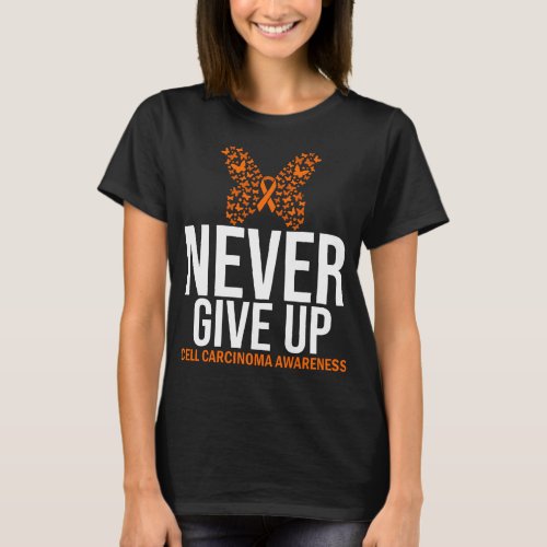 Squamous Cell Carcinoma Awareness Fight Ribbon T_Shirt