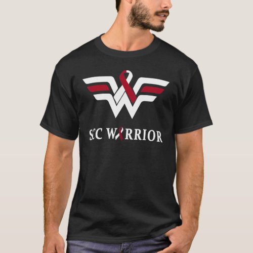 Squamous Cell Carcinoma Warrior Scc Warrior 3 T_Shirt