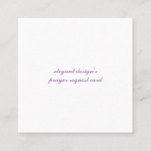 square 2.5"x2.5" standard matte business card