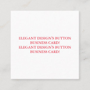 square 2.5"x2.5" standard matte business card