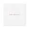 square 2.5"x2.5" standard matte business card