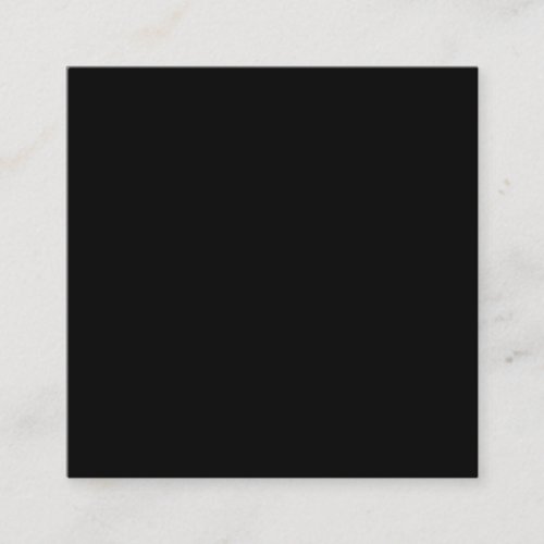 Square 2.5" x 2.5" business card