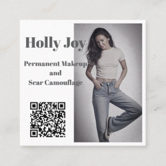 Square, 2.5" x 2.5" Business Card