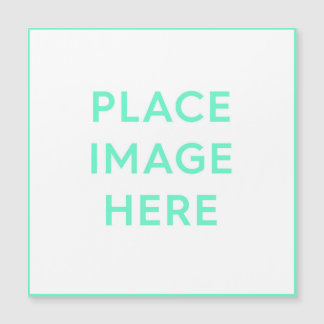 Square 5.25" x 5.25" Magnetic Card