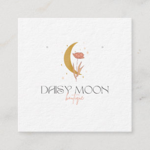 Square, 6.4 cm x 6.4 Earring Card