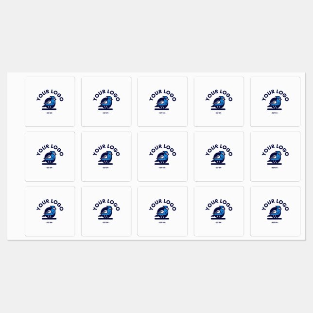 Square Adhesive / Waterproof Label (Sheet)