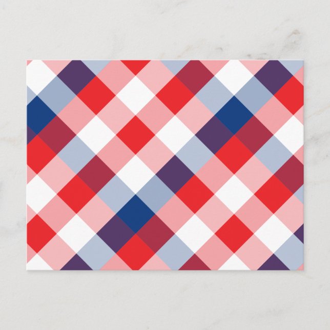 Square and color 3 postcard (Front)