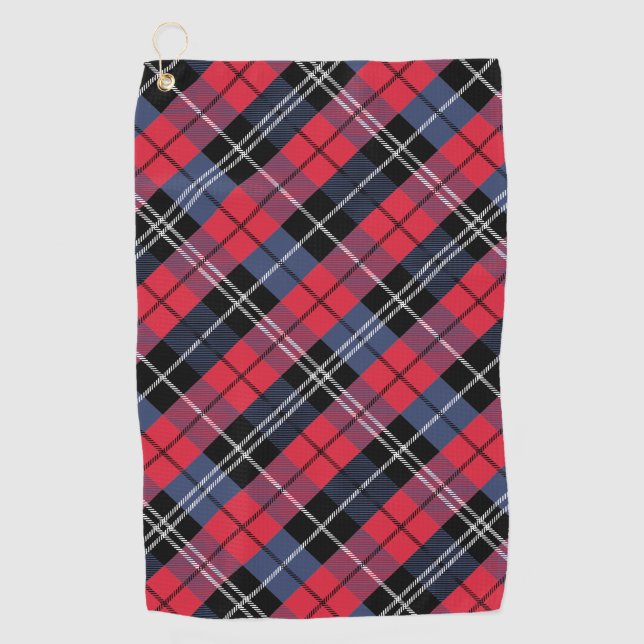 Square and color golf towel (Front)