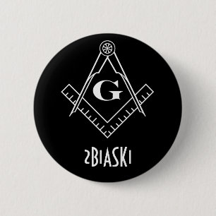 Square and Compass Button