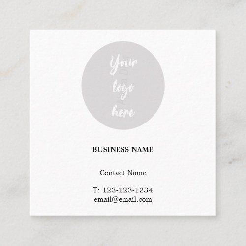 Square Appointment Reminder Card