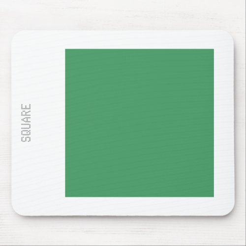Square _ Army Green and White Mouse Pad