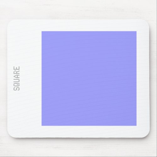 Square _ Baby Blue and White Mouse Pad