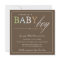 Square Baby Boy | Baby Shower Invite