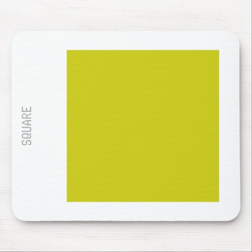 Square _ Banana and White Mouse Pad