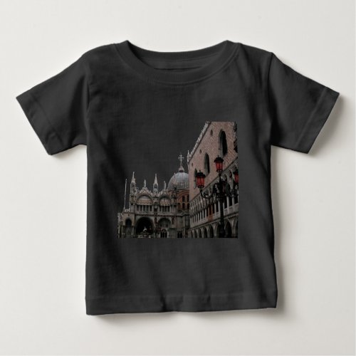 Square  Basilica of St Mark Baby T_Shirt